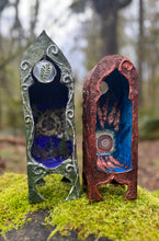 Load image into Gallery viewer, Tiny Woodland Shrines, Handcrafted Altar Boxes