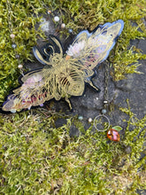 Load image into Gallery viewer, Pollinator Wall Art — Pressed Flower Hangings
