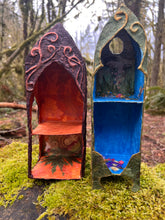 Load image into Gallery viewer, Tiny Woodland Shrines, Handcrafted Altar Boxes