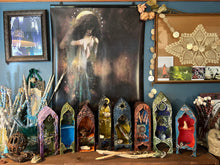 Load image into Gallery viewer, Tiny Woodland Shrines, Handcrafted Altar Boxes