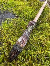 Load image into Gallery viewer, Enchanted Morel Mushroom Wand | 13” Magic Wand with Quartz & Jasper