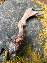 Load image into Gallery viewer, Smokey Quartz River Witch Wand