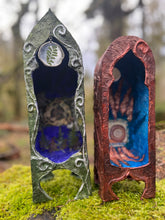 Load image into Gallery viewer, Tiny Woodland Shrines, Handcrafted Altar Boxes