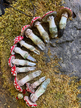 Load image into Gallery viewer, Magical Amanita Muscaria Crystal Pendants and Ornaments