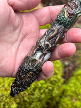 Load image into Gallery viewer, Enchanted Morel Mushroom Wand | 13” Magic Wand with Quartz & Jasper