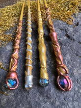 Load image into Gallery viewer, Golden Meadow Fairy Wands