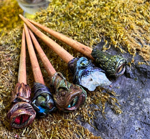 Load image into Gallery viewer, Dragon Eyed Hair Sticks