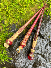 Load image into Gallery viewer, Magical Wooden Hair Sticks~Ready to Ship