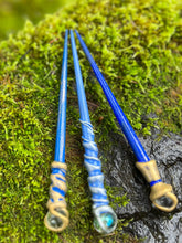 Load image into Gallery viewer, Magical Blue Hair Sticks