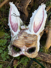 Load image into Gallery viewer, Creepy Rabbit Masks ~Rot, Bloom, &amp; Snarl
