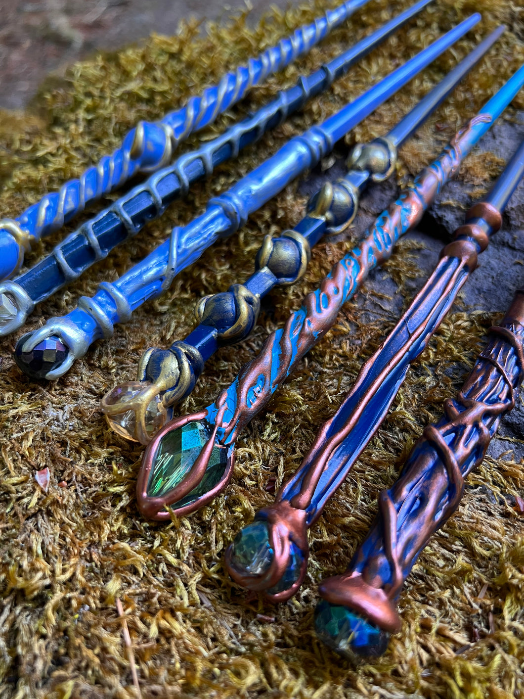 Wizard Wands of the Blue Variety