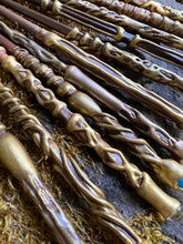 Load image into Gallery viewer, Magical Woodland Wands Enchanted with Gold

