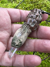 Load image into Gallery viewer, Crystal Mushroom Charm – Witchy &amp; Cottagecore Pendant

