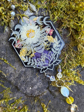 Load image into Gallery viewer, Pollinator Wall Art — Pressed Flower Hangings
