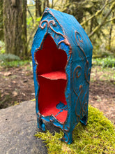 Load image into Gallery viewer, Tiny Woodland Shrine in Teal
