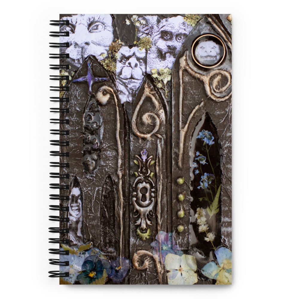 Gargoyles Over the Cathedral Notebook